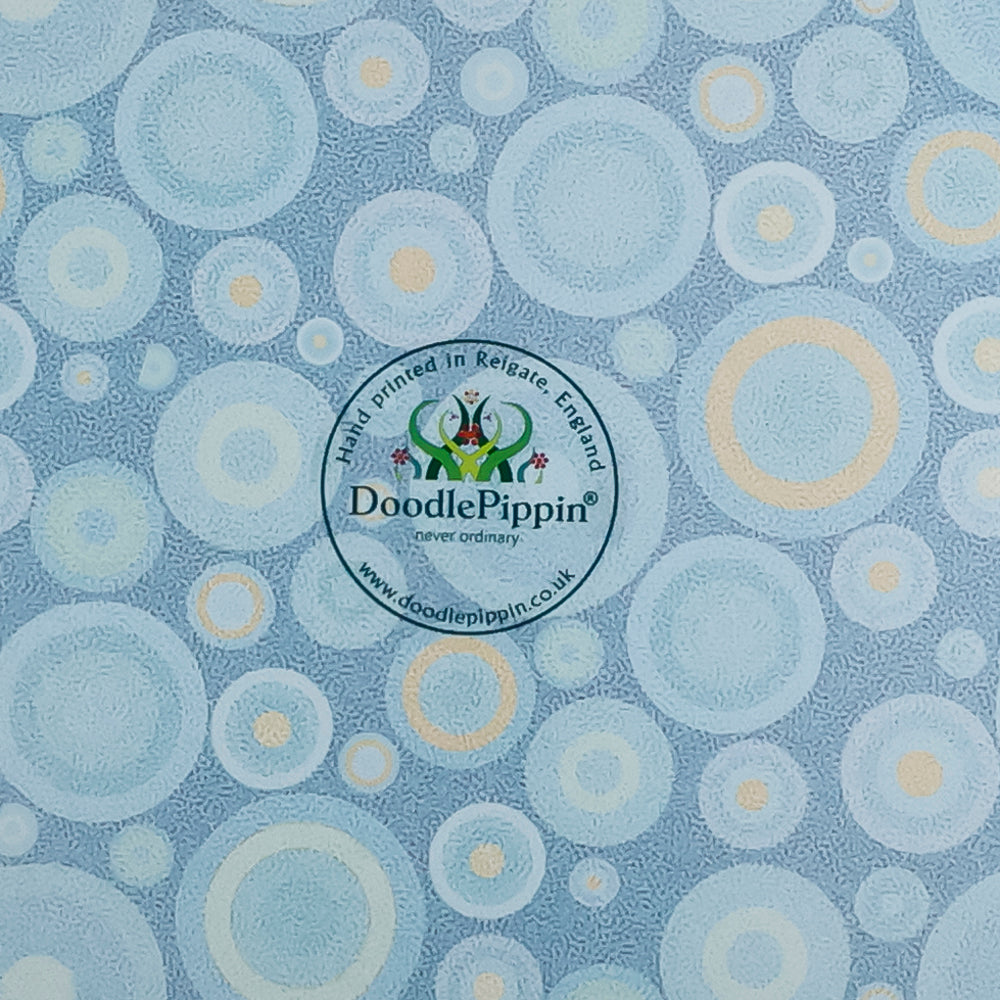 SALE - Medium Starry Night Chopping Board - Teal Orange
