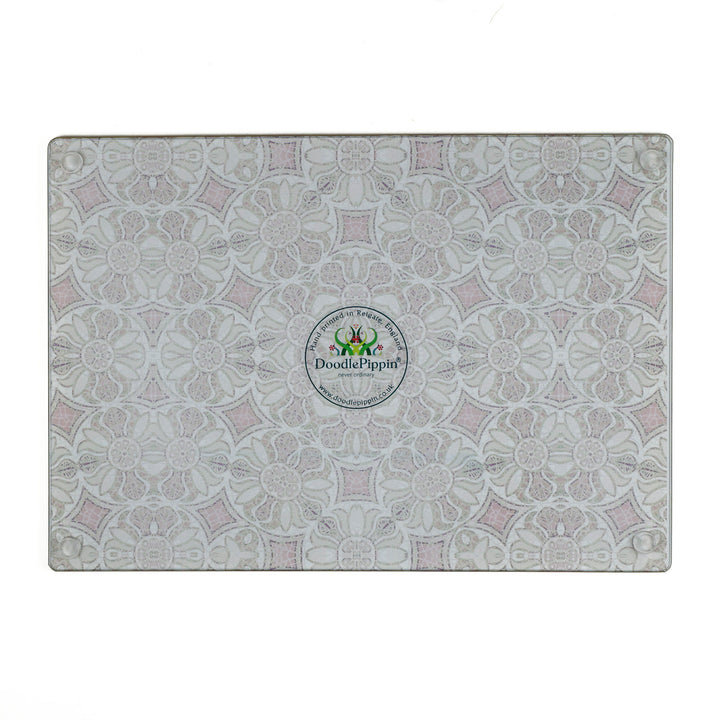 Pomegranate Worktop Protector - Pink &amp; Grey