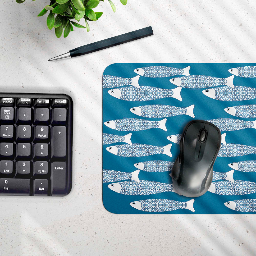 SALE SECOND - Ocean Shoal Mouse Mat / Gaming Mat - Teal