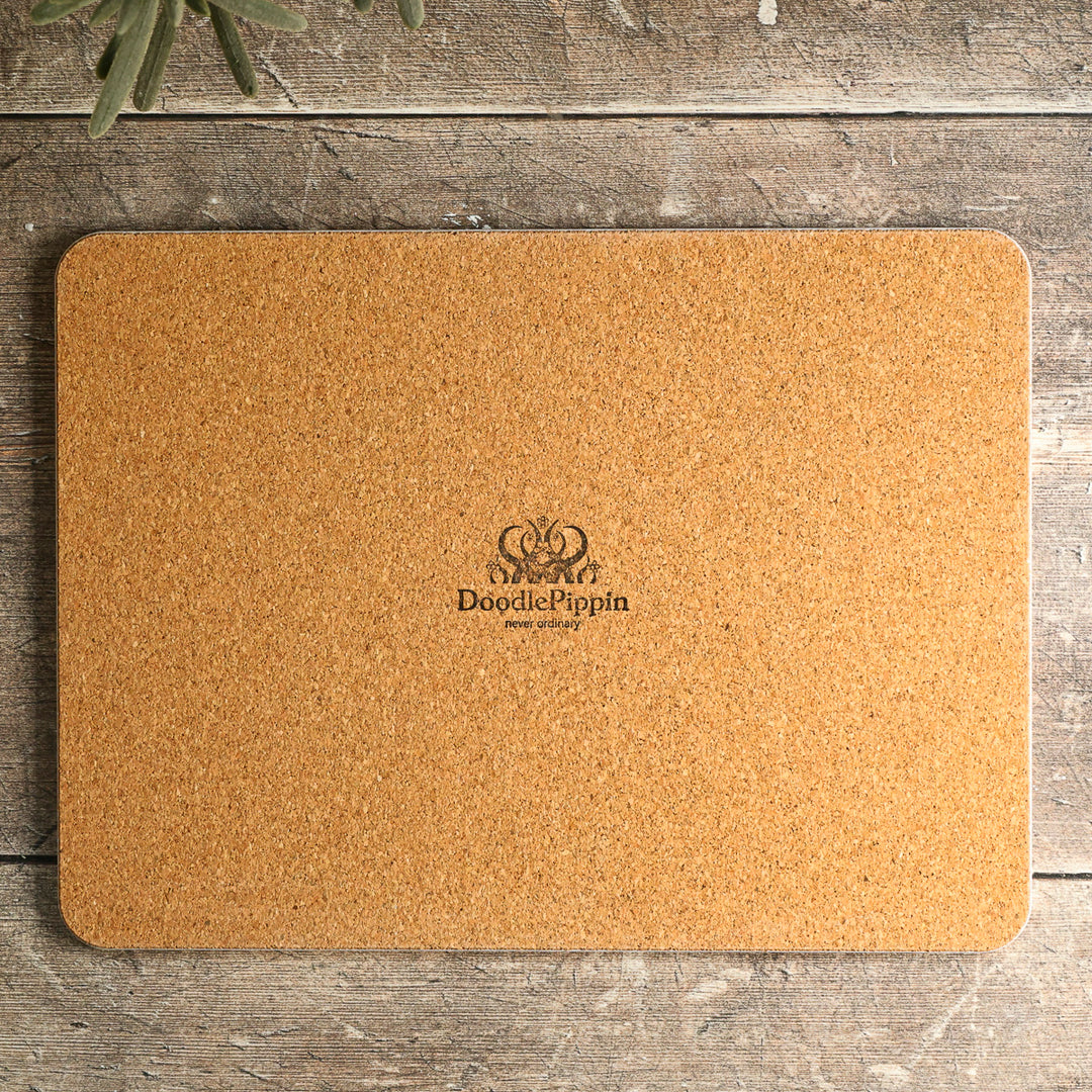 Ocean Shoal Placemat - Navy Blue