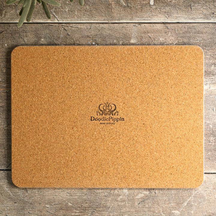 Ocean Shoal Placemat - Navy Blue