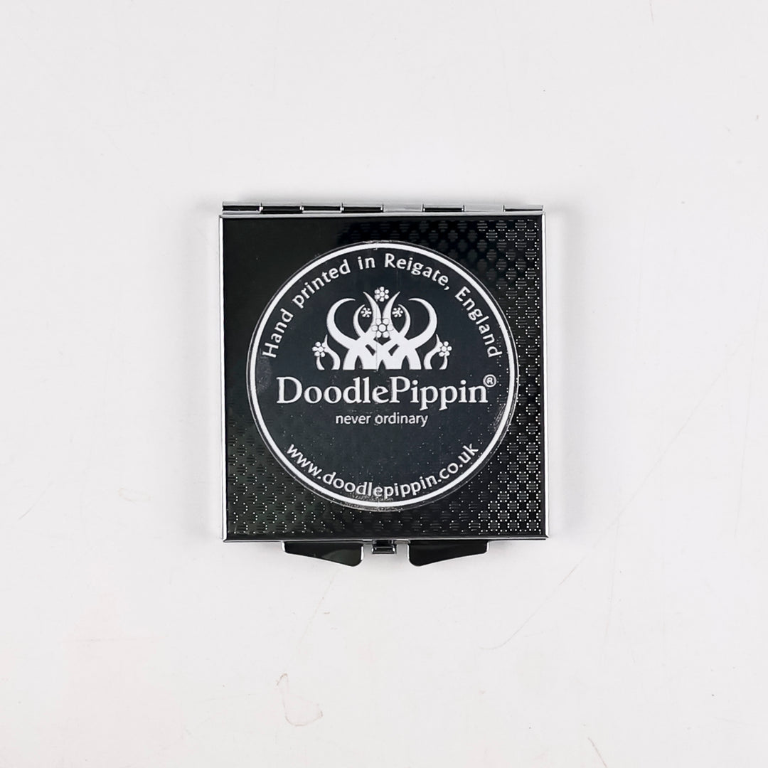 Greyhound Compact Folding Mirror - Blue Grey