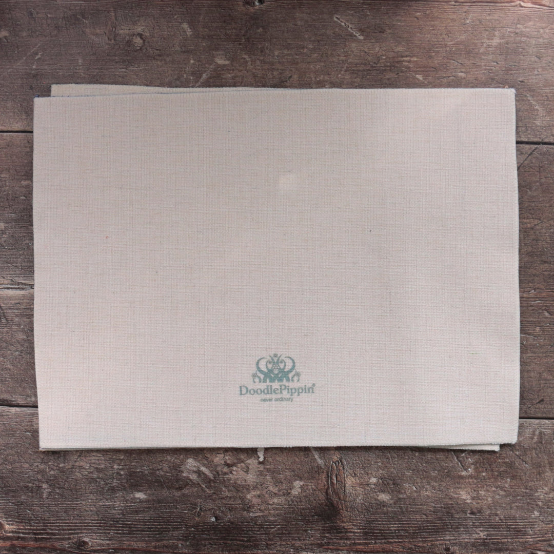 SALE : Moroccan Flower Placemats - Fabric -  Sale set of 2