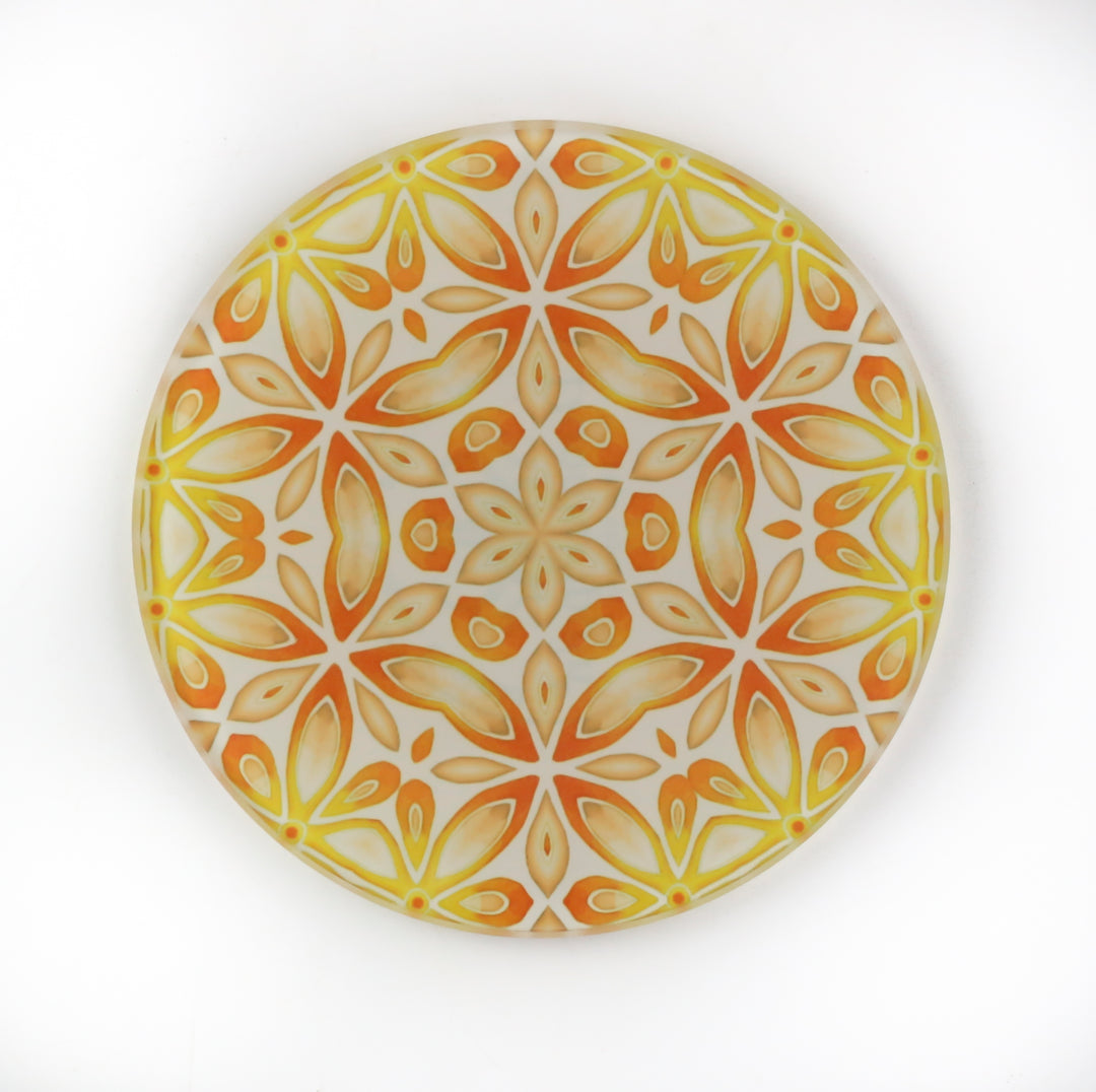 Orange / Yellow "Citrus" Coaster Set