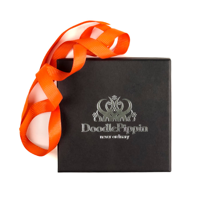 Day of the Dead Skull Folding Mirror and Lens Cloth