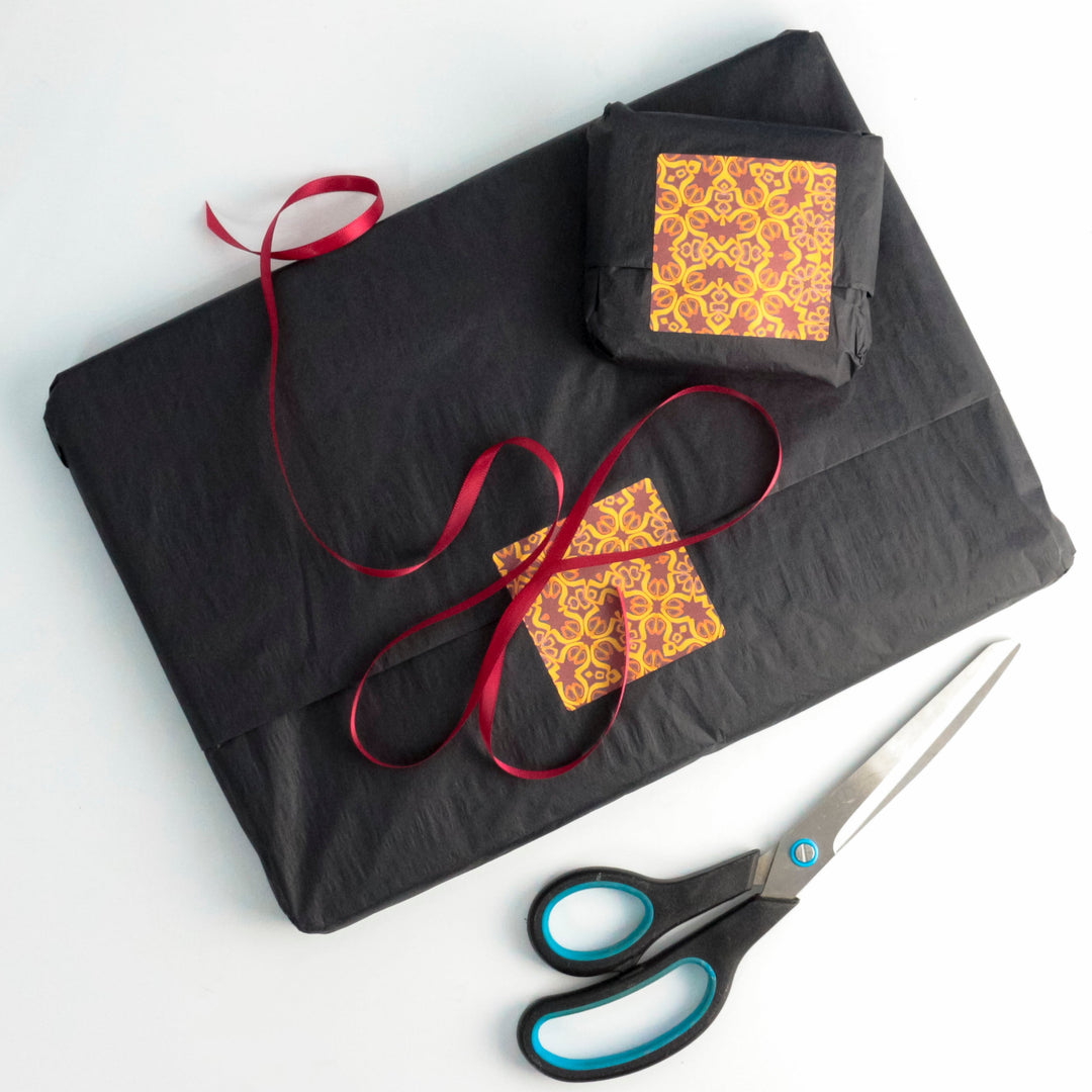 Orange Fox Flower Placemat