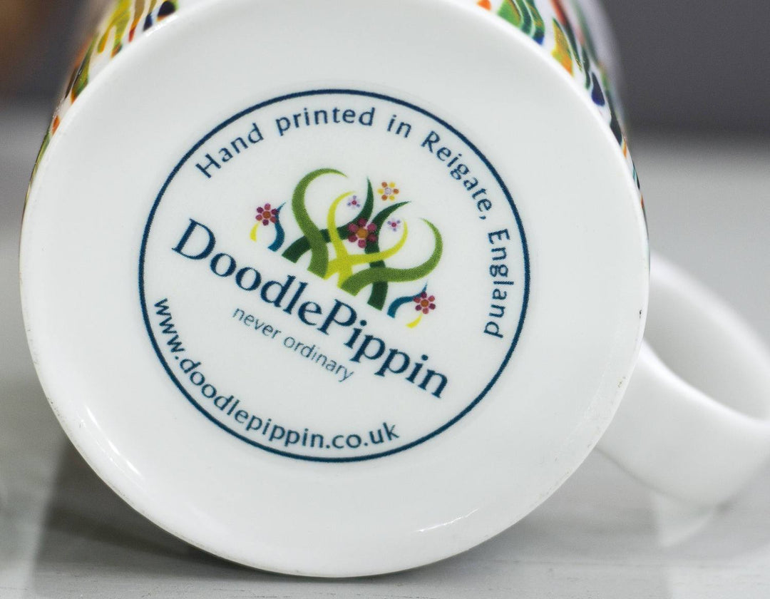 Moorish Moroccan Tile Latte Mug - DoodlePippin